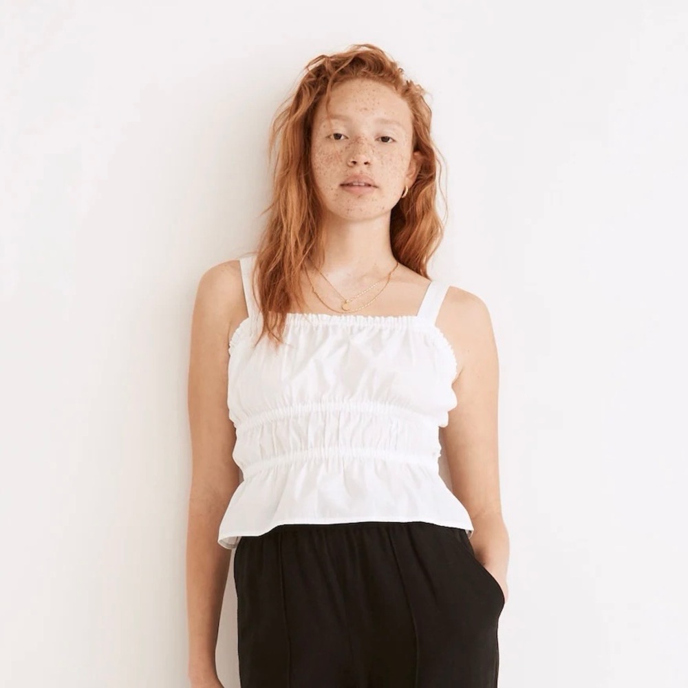 Madewell Sophia Poplin Tank Size XXS